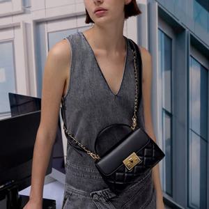 알바 퀼티드 탑 핸들 백 2colors CK2-50701578