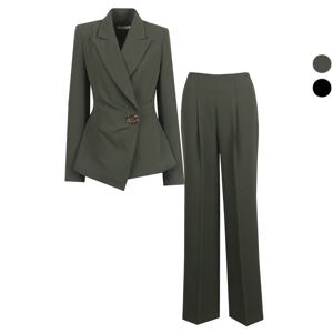 VIVID SET 여성 모던2 정장자켓+팬츠 봄가을 세트