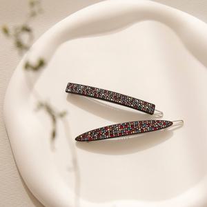 바이데이지 프랑스 컬러큐빅 포인트 헤어핀 Bh0813