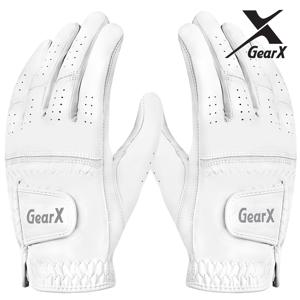 베이직 반양피 골프장갑 흰색 여성용 양손 1세트