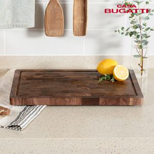 까사부가티 블랙월넛 엔드그레인 도마_대형