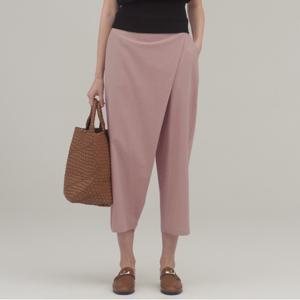 [신비][최초가169,000]시크 랩 면 밴딩 슬랙스_SVPT240401