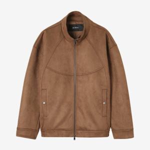 오버핏 남성 스웨이드 아웃포켓 바이커 자켓(HAAUJ14)_CA