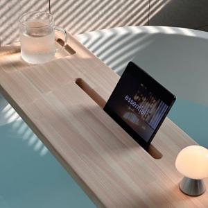 반신욕 트레이 편백나무 히노끼 욕조덮개 선반