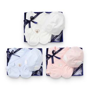 압소바 돌돌 모달 배냇슈트모자손싸개 A2B10107