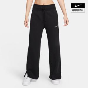 여성 피닉스 하이웨이스트 와이드 레그 스웨트팬츠 FZ7208-010