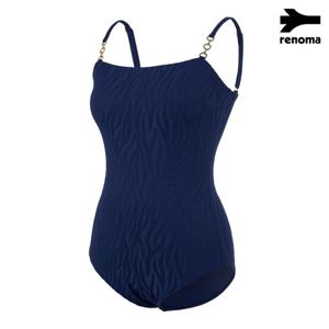 [롯데백화점]여성 레오파드 패턴의 자카드 원피스 수영복LS2D311_NV