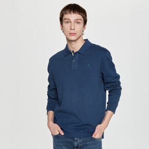 남성 피케 폴로 긴팔티셔츠 HZTS5D431B3