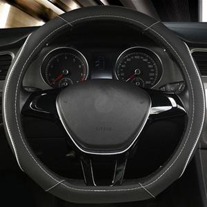 자동 차 논슬립 핸들 커버 운전대 가죽 카바 화이트 BMW핸들커버 모닝핸들커버 벤츠핸들커버