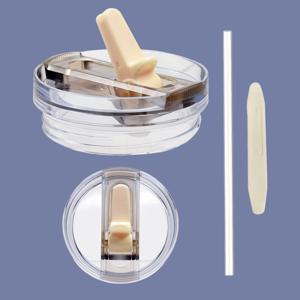 [호환] 스탠리 텀블러 뚜껑 퀜처 빨대 캡 누수 방지 밀폐 뚜껑 교체 887ml 1.18L