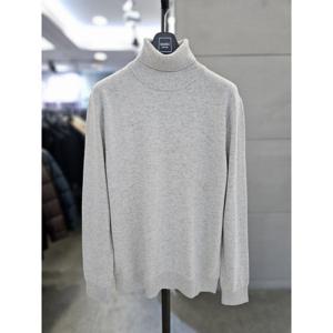 세이브존03  남자 터틀넥 울  혼방 그레이 목티 니트 폴라티 WSAGZ4WN77A
