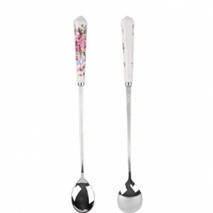 롱스푼 디저트 숟가락 식사용 롱스푼 풍스푼 커피스푼 디저트스푼 도자기스푼 커트러리