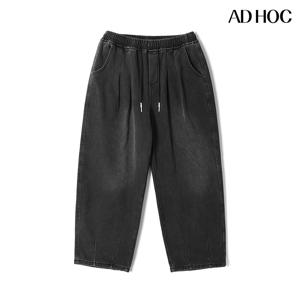 남성 벌룬핏 밴딩 기모 데님 팬츠(HBCDPA3)