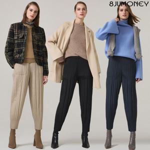 [하프클럽] 홈쇼핑인기 플리츠 패딩 팬츠1종