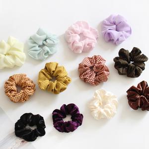 1+1 곱창머리끈 밴드 헤어 슈슈 스크런치 12종