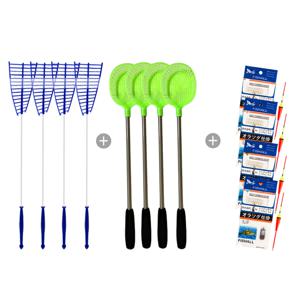 얼음 견지낚시대 4인세트/견지대 빙어 산천어 겨울 채비