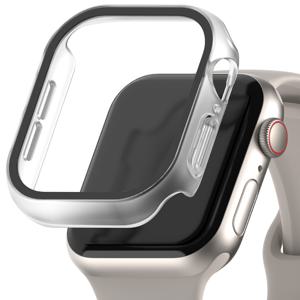 애플워치 11 10 9 8 울트라 7 6 5 4 3 2 SE 풀커버 케이스 강화유리 일체형 보호필름 49/46/45/44/42/41/40mm