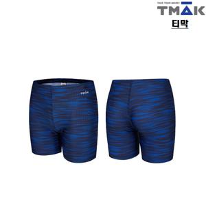 [티막]피트니스 3부 남자 실내수영복 UKF0402-BL