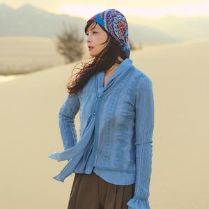 26SS 레이스 커프스 블라우스