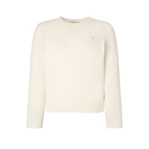 헤지스 여성 [[25FW]] HSSW5D902IV [시즌오프]캐시미어 블렌디드 라운드넥 풀오버 아이보리