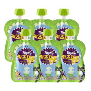 팜스 공식] 어린이용 키즈 푸룬주스 80ml x 6팩