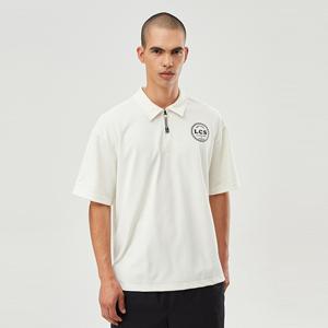 [60% OFF] 반집업 폴로 카라 루즈핏 반팔티 (QP213CTS41)