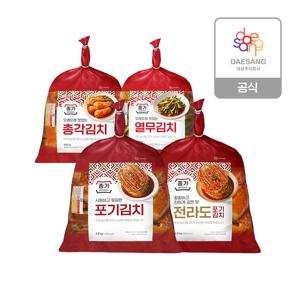 포기김치 2.8kg + 총각 850g/열무900g