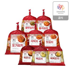 포기김치 4kg + 별미김치(900g/850g) 골라담기
