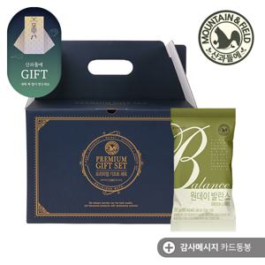 [산과들에] 원데이발란스그린 100입 선물세트+메세지카드 설 명절 선물세트