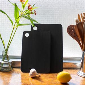 Rubber Lava 항균 고무도마 블랙 중 (300x200x8)