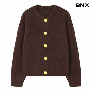 정상가 69,000원 컬러 단추 포인트 라운드 니트 가디건 (BX4CD044L0)