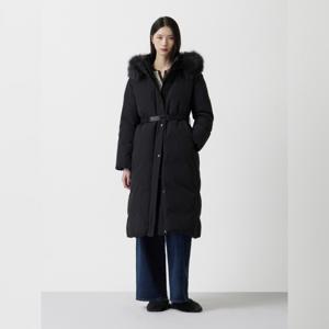 [정가 1,140,000원] 주크 폭스퍼 벨티드 야상 롱 구스 다운 Z254PSG184