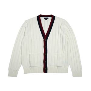 [정상가 239000원] 코튼 테니스 가디건 (아이보리) (BBWCMF2537BDF)