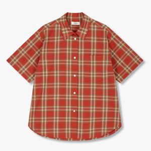 [톰보이] 코튼 서커 체크 반팔셔츠 9105221191