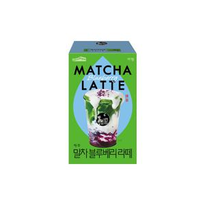 까페모리 제주 말차 블루베리 라떼 10P