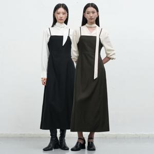 레이어드 스트링 맥시 원피스 2COL/WBE3L15507