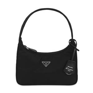 1NE515 RDH0 F0002 리에디션 2000 리나일론 트라이앵글 로고 미니 호보백 숄더백