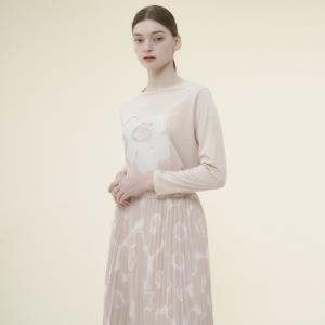 [최초가 85000원] 브러쉬 플라워 프린트 긴팔 티셔츠(3colors)_YH04WNWTS01