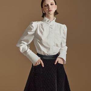 B3023 프릴 블라우스