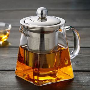 [로하티] 후아티 내열유리 차포트 사각 차우리기 티팟