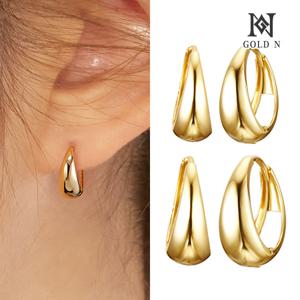 14K/18K 포트링 귀걸이 소/중/대*황금福세일*