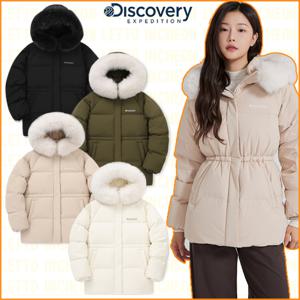디스커버리 24FW 고윤정 패딩 여성 켈리 구스다운 미드패딩 DWDJ98046-ICDJ