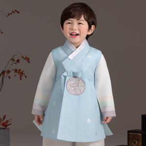 QT912-맑은하늘 남아한복 아동한복