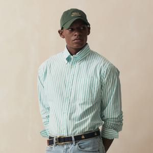 [정상가 179000원] 프라이데이 스트라이프 셔츠 (그린) (BBTHMM7951IFS)