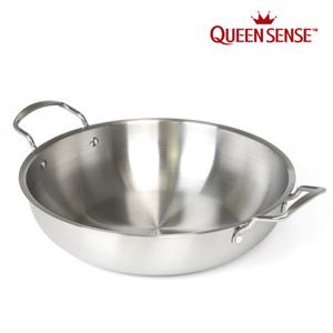 인덕션겸용 스텐 깊은 전골냄비 34cm 샤브샤브 어묵탕 업소용 식당냄비