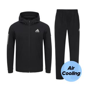 에어쿨링 후드 트레이닝복 세트 TR140HS 블랙