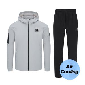 에어쿨링 후드 트레이닝복 세트 TR140HS 그레이