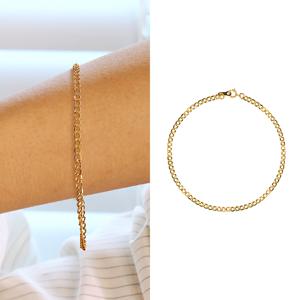 14K 헤리티지 체인 팔찌 소 17.5cm