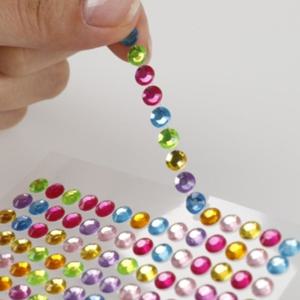 비즈공예스티커 다꾸 헤어핀 큐빅 보석꾸미기스티커 큐빅스티커 보석스티커 다꾸스티커