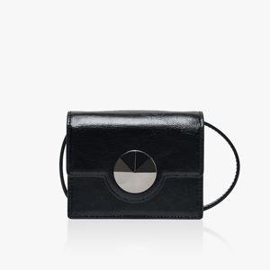 [최초가 158,000] 디아데스트 스트랩 파우치백 미니 블랙/실버 AXB2001BEF